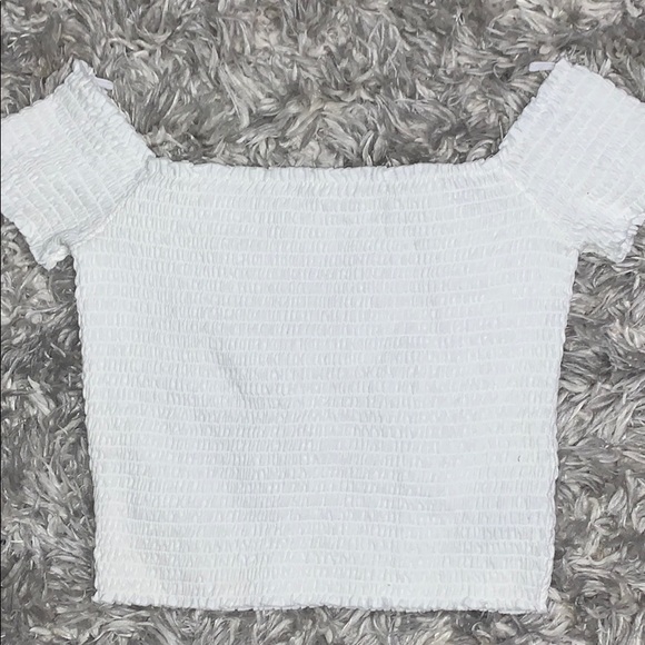 Garage off the shoulder top - Picture 3 of 3